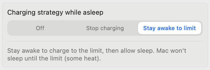 Plugged in overnight, without quietly charging to full